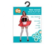 Zestaw dla dorosłych Czerwony Kapturek Przebranie Strój Kostium rozm. M