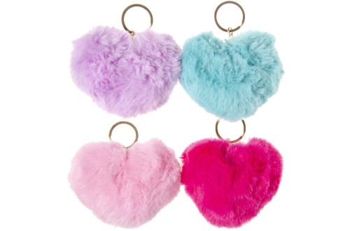 Breloczek Mięciutkie Serduszko Brelok materiałowe Serce brylok bryloczek .jpg