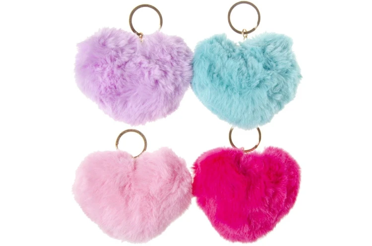 Breloczek Mięciutkie Serduszko Brelok materiałowe Serce brylok bryloczek .jpg