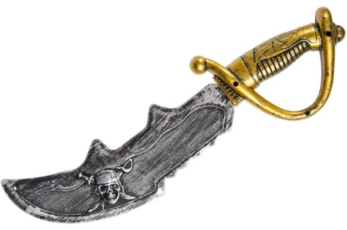 Piracki Miecz Idealny Dodatek do Stroju Przebrania dla Małego Pirata  (1).jpg