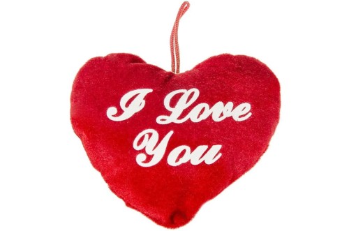 Pluszowe Serduszko z Zawieszką Wyjątkowy Symbol Miłości miękka poduszeczka .jpg