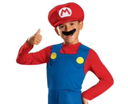 Strój Mario Classic Nintendo licencja Przebranie Kostium rozm. S 4-6 lat