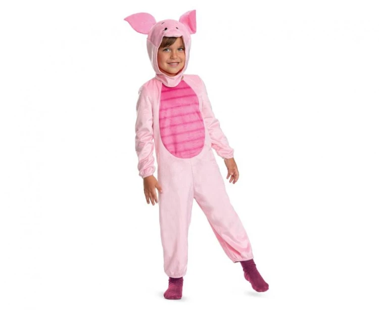 Strój Przebranie Kostium Prosiaczek z Kubusia Puchatka XXS 2 lata Licencja