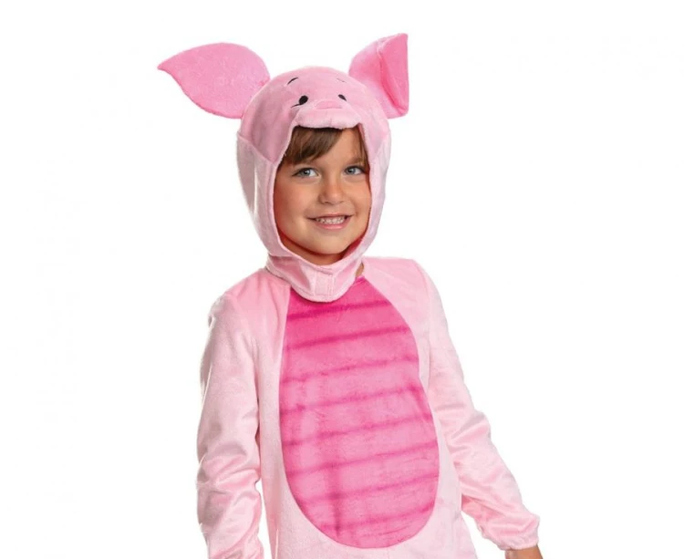 Strój Przebranie Kostium Prosiaczek z Kubusia Puchatka XXS 2 lata Licencja