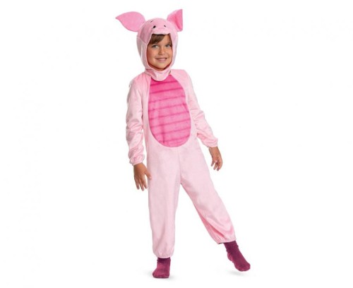 Strój Przebranie Kostium Prosiaczek z Kubusia Puchatka XS 3-4 lat Licencja