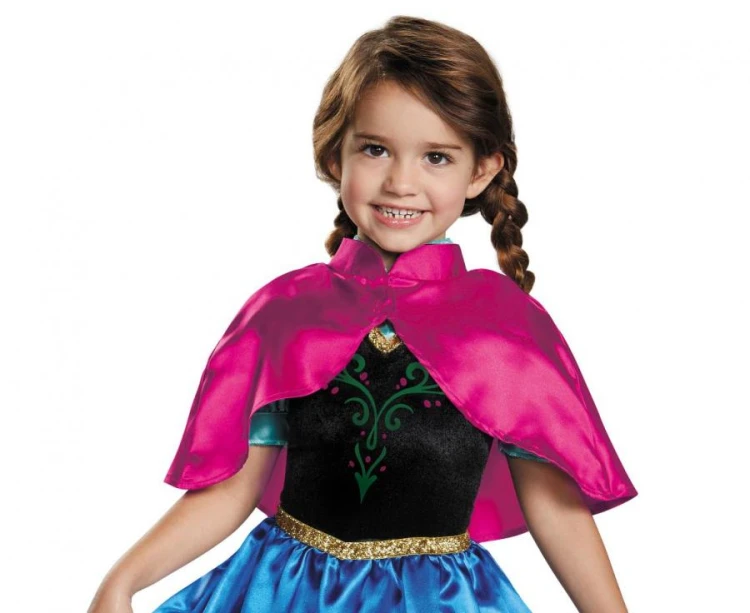 Strój Przebranie Kostium Anna Travelling Classic Frozen rozm. XS (3-4 lat)