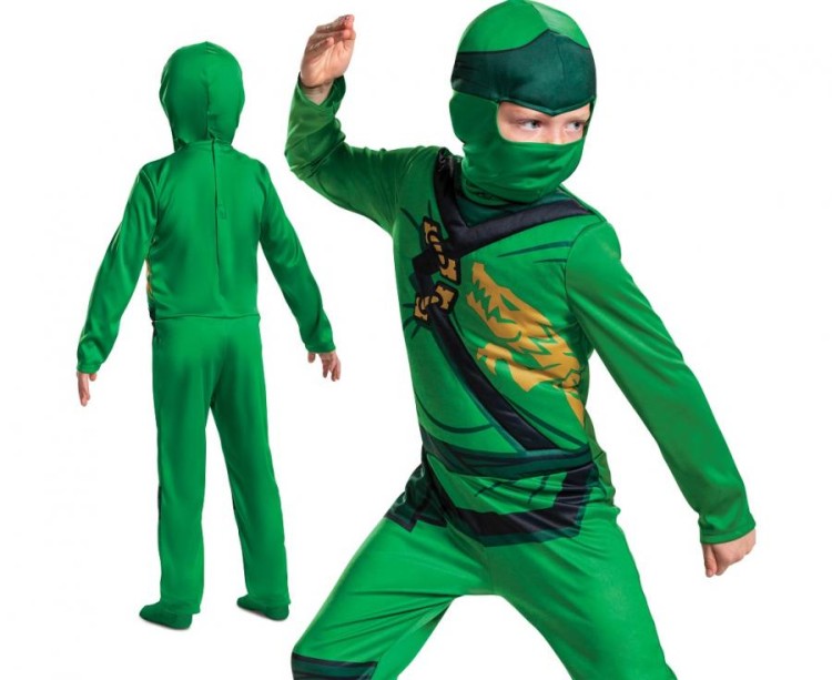 Strój Przebranie Kostium Lloyd Fancy Lego Ninjago rozm. XS (3-4 lata)