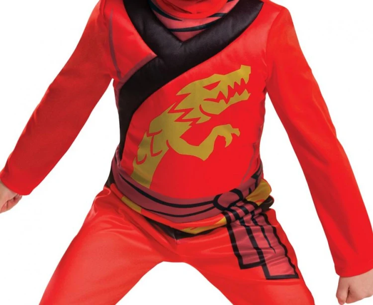 Strój Przebranie Kostium Kai Fancy Lego Ninjago licencja rozm. S (4-6 lat)