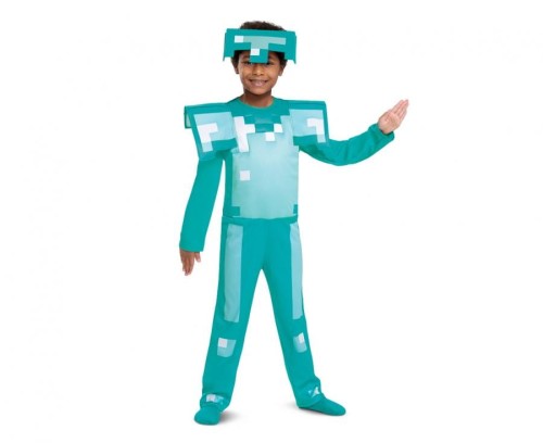 Strój Przebranie Kostium Armor Fancy Minecraft (licencja) rozm. M (7-8 lat)