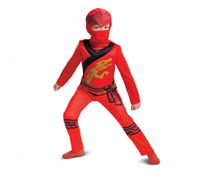 Strój Przebranie Kostium Kai Fancy Lego Ninjago licencja rozm. M (7-8 lat)