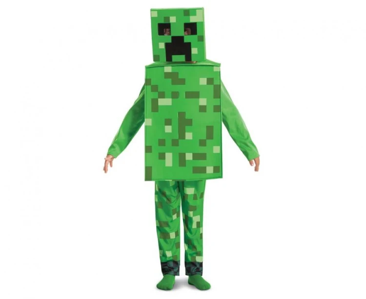 Strój Przebranie Kostium Creeper Fancy Minecraft licencja rozm. XS 3-4 lat
