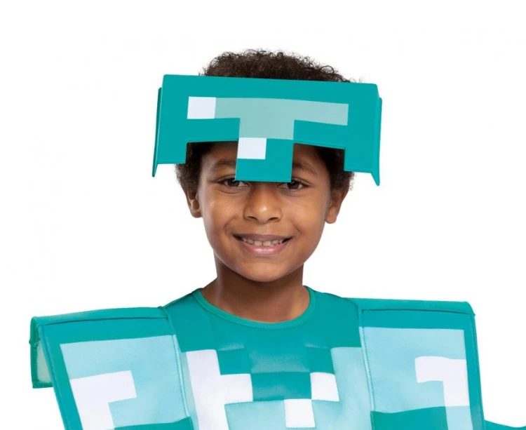 Strój Przebranie Kostium Armor Fancy Minecraft (licencja) rozm. XS 3-4 lat