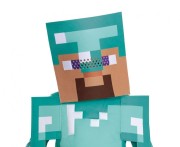 Strój Przebranie Kostium Steve Diamond Minecraft licencja rozm.S (4-6 lat)