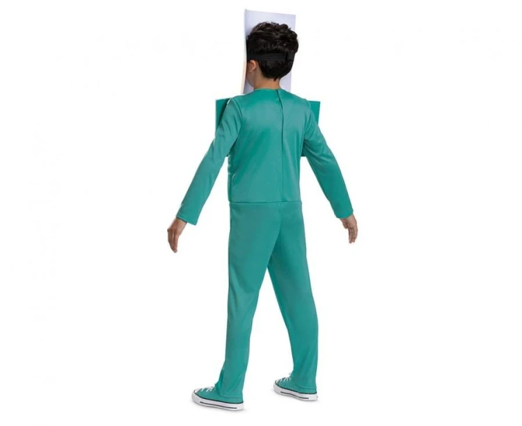 Strój Przebranie Kostium Steve Diamond Minecraft licencja rozm. M (7-8 lat)