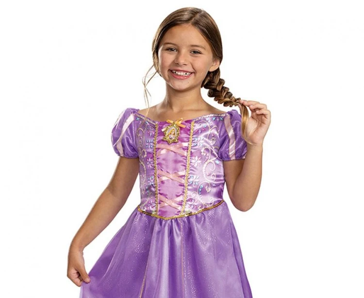 Strój Przebranie Kostium Rapunzel Classic Tangled Princess rozm S (5-6 lat)