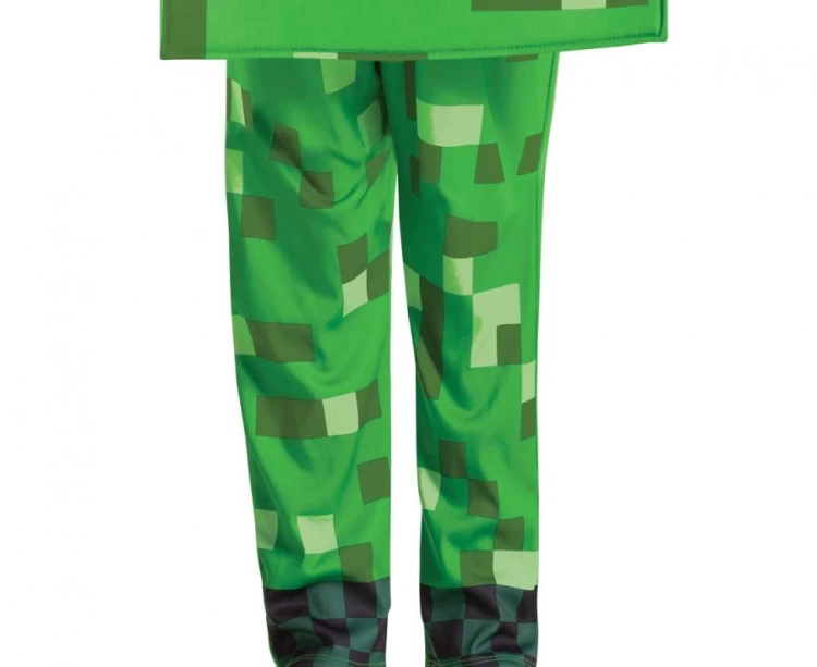 Strój Przebranie Kostium Creeper Fancy Minecraft licencja rozm. M (7-8 lat)