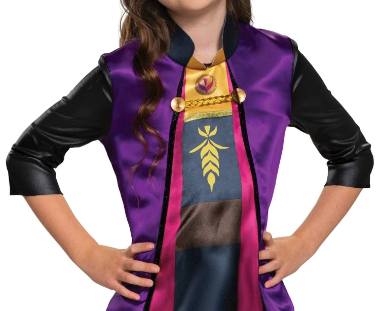 Strój Przebranie Kostium Anna Basic Frozen 2 (licencja) rozm. XS (3-4 lat)