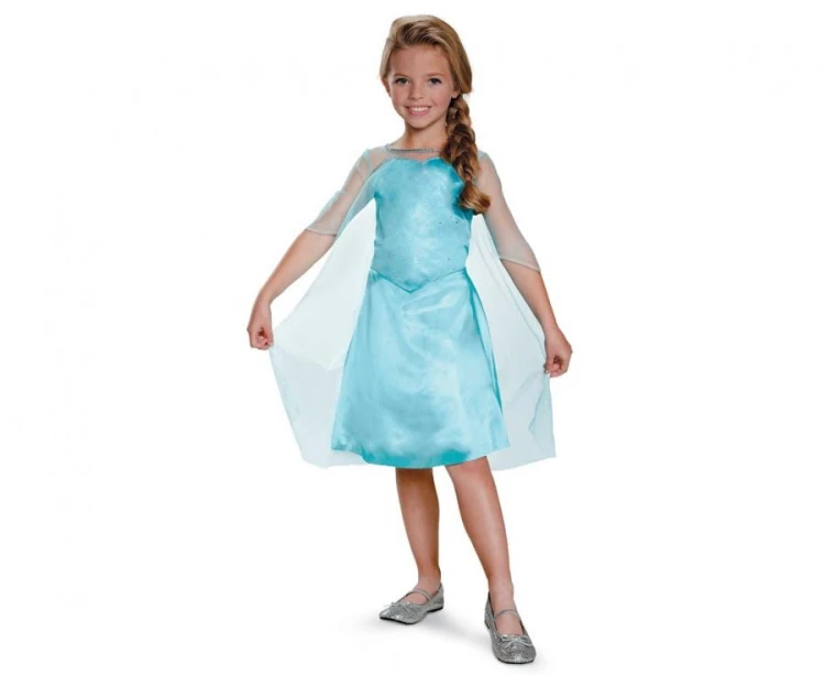 Strój Kostium Elsa Basic Plus Frozen Kraina Lodu rozm. XS (3-4 lat)