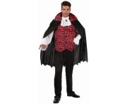 Zestaw dla dorosłych Elegancki Wampir Przebranie Strój Kostium rozm. 56