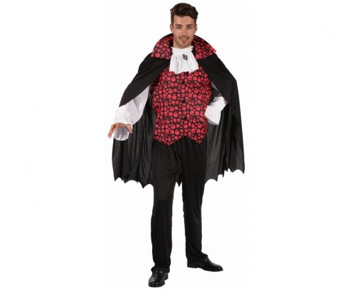 Zestaw dla dorosłych Elegancki Wampir Przebranie Strój Kostium rozm. 56