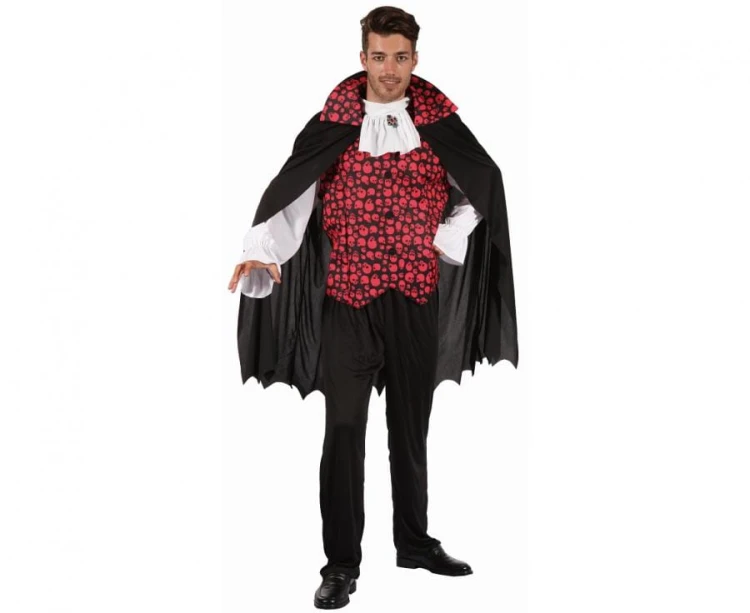 Zestaw dla dorosłych Elegancki Wampir Przebranie Strój Kostium rozm. 56