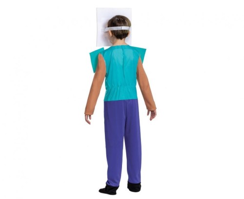 Strój Steve Minecraft Przebranie Kostium Strój (licencja) rozm. S (4-6 lat)