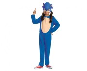 Strój Sonic Basic Przebranie Kostium Kombinezon z maską  rozm. XS (3-4 lat)