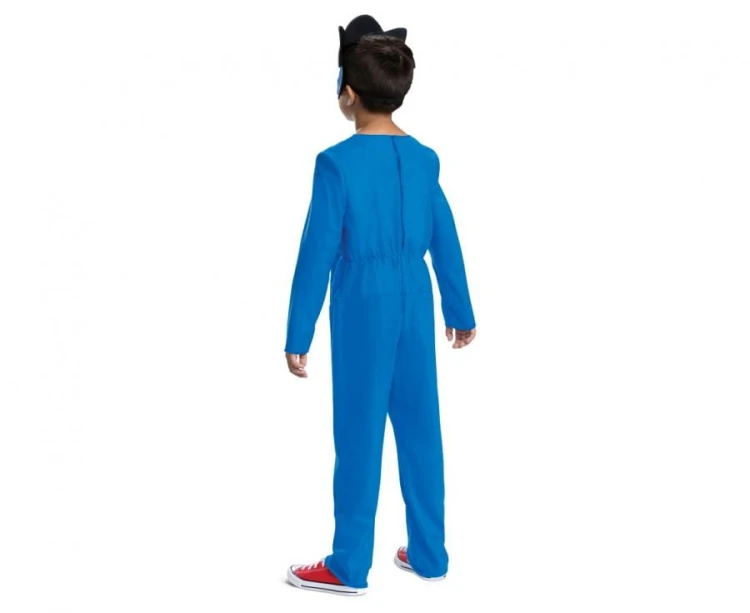 Strój Sonic Basic Przebranie Kostium Kombinezon z maską  rozm. S (4-6 lat)