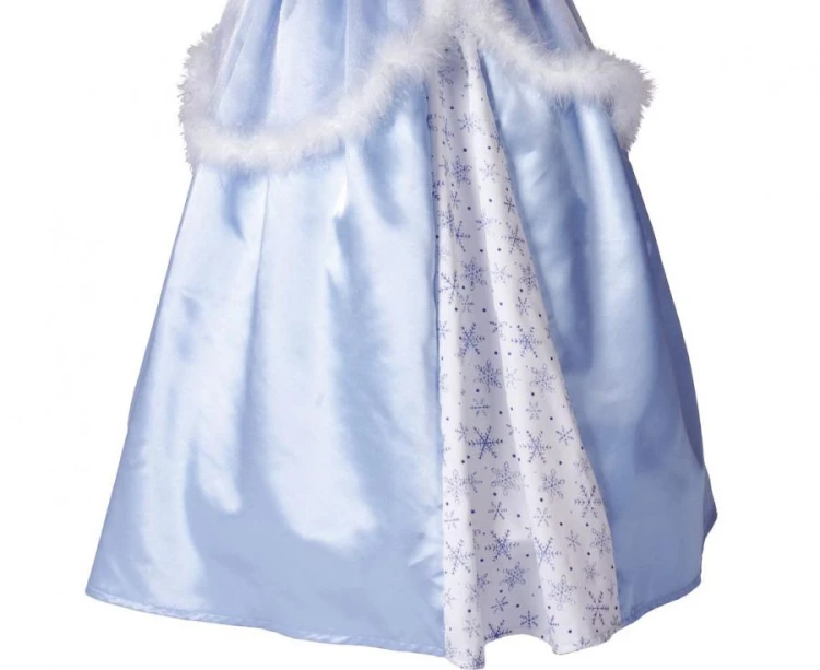 Zestaw dla dzieci Mroźna Księżniczka Przebranie Strój rozm. 130/140 cm