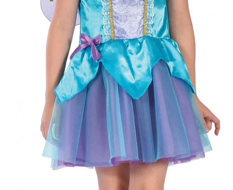 Zestaw dla dzieci Fioletowa Wróżka Przebranie Kostium Strój rozm 130/140 cm