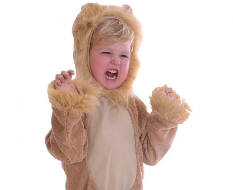 Zestaw dla dzieci Lew Przebranie Kostium Strój Kombinezon rozm. 92/104 cm