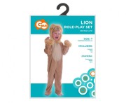 Zestaw dla dzieci Lew Przebranie Kostium Strój Kombinezon rozm. 92/104 cm