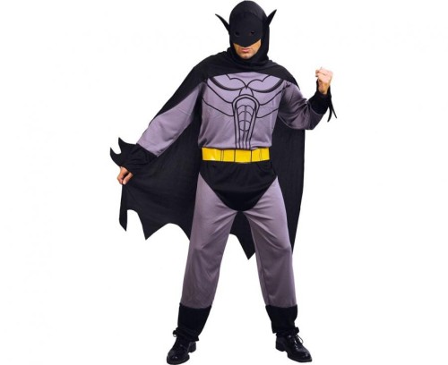 Zestaw dla dorosłych Człowiek Nietoperz Przebranie Kostium Strój rozm. 56