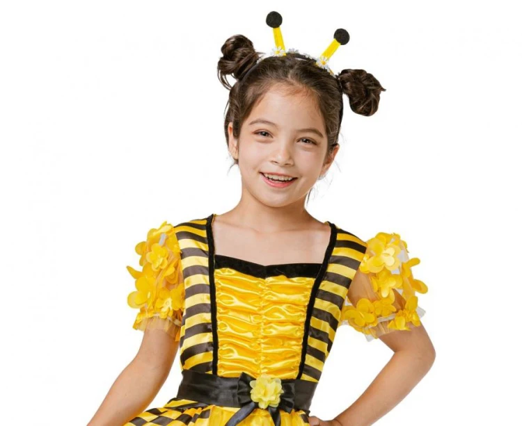 Zestaw dla dzieci Pszczółka Przebranie Strój Kostium rozm. 130/140 cm