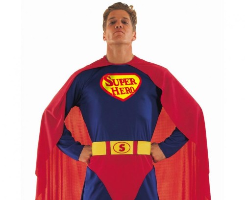 Zestaw dla dorosłych Super Bohater Przebranie Strój Kostium uniwersalny