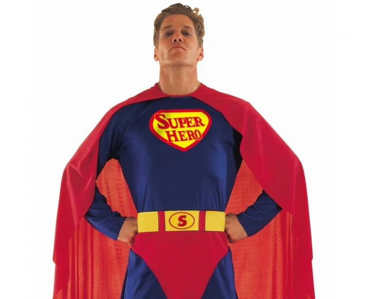 Zestaw dla dorosłych Super Bohater Przebranie Strój Kostium uniwersalny