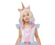 Zestaw dla dzieci Księżniczka Jednorożec Przebranie Strój rozm.120/130 cm