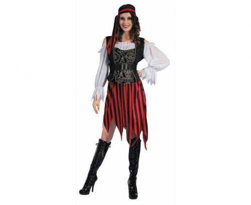 Zestaw dla dorosłych Klasyczna Piratka Przebranie Strój Kostium, rozm. S