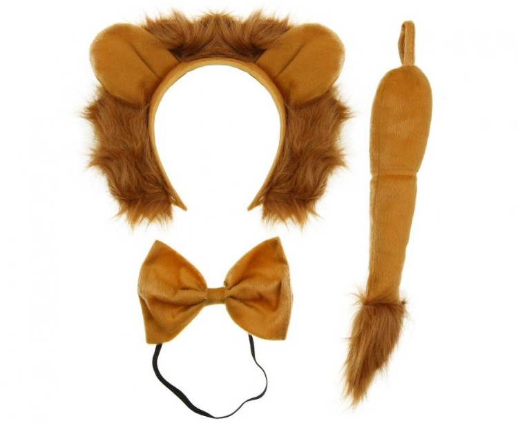 Zestaw Lew Przebranie Strój Opaska Ogon rozm. uniwersalny