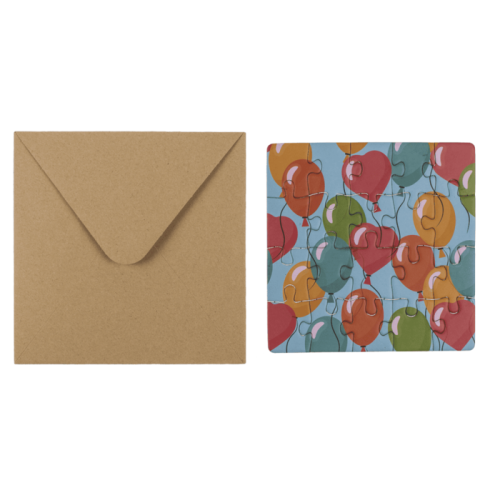 Karta Prezentowa Puzzle w Kształcie Kwadratu Urodzinowa Niespodzianka  (4).png