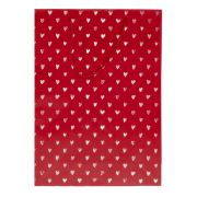 Czerwona Torba Prezentowa z Motywem Lśniących Serc Walentynki 25x8,5x34 cm   (2).png
