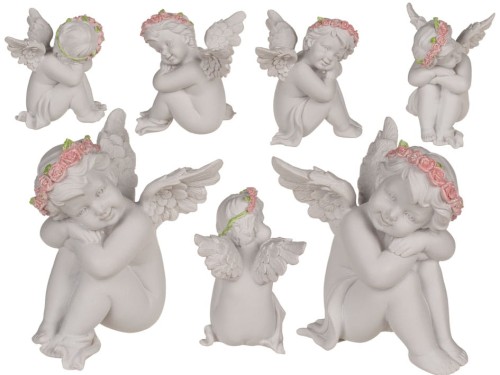 Figurki Aniołów Marzycielska Para Dekoracja Aniołki zestaw 2 sztuk  (1).jpg