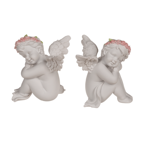 Figurki Aniołów Marzycielska Para Dekoracja Aniołki zestaw 2 sztuk  (1).png