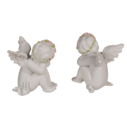 Figurki Aniołów Marzycielska Para Dekoracja Aniołki zestaw 2 sztuk  (4).png