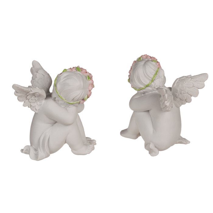 Figurki Aniołów Marzycielska Para Dekoracja Aniołki zestaw 2 sztuk  (4).png