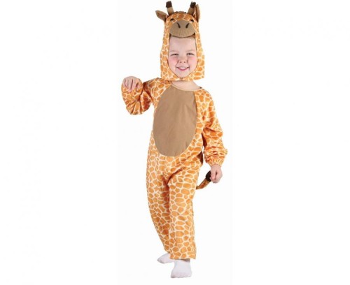 Zestaw dla dzieci Żyrafka Przebranie Strój Kostium z ogonem rozm. 92/104 cm