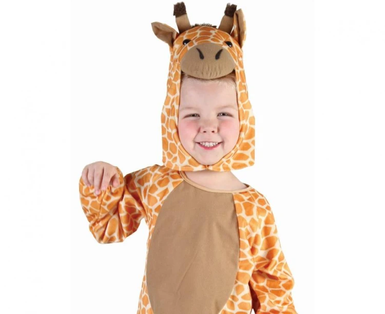 Zestaw dla dzieci Żyrafka Przebranie Strój Kostium z ogonem rozm. 92/104 cm