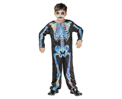 Strój dla dzieci Więzienny Kościotrup dwustronny kombinezon 120/130 cm