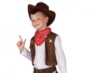 Zestaw dla dzieci Kowboj Przebranie Strój Kostium rozm. 130/140 cm