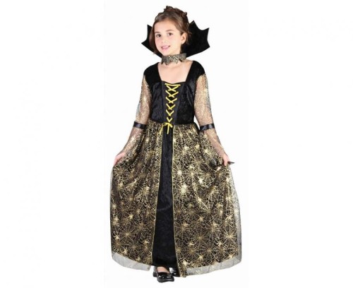 Zestaw dla dzieci Pajęcza Czarownica Przebranie Strój Kostium 110/120 cm